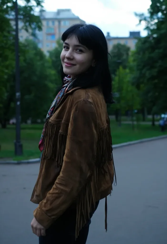 Брюнетка с характером